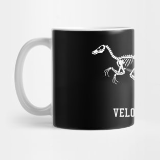 Velociraptor skeleton Mug